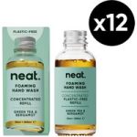 12x Foaming Hand Wash Refills, Green Tea & Bergamot By Neat