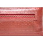 Reclaimed Fire Hose Wash Bag, Large By Elvis & Kresse | Colour: Red