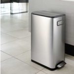 Ecofly Recycling Bin, 20+20L By EKO | Colour Option: Stainless Steel