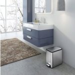 Ecoslim Bathroom Pedal Bin, 8L By EKO