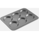 Hard Anodised Yorkshire Pudding Tray By Mermaid | Size: 6 Cup