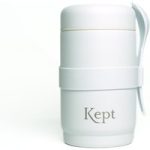 Insulated Food Flask, Chalk By Kept | Colour: Chalk