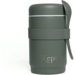 Insulated Food Flask, Slate By Kept | Colour: Slate