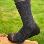 Midweight Merino Crew Socks By Moggans | Size: Extra Large | Colour: Thundercloud