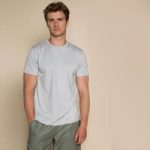 Organic Cotton & Hemp Everyday T-Shirt By Dip & Doze | Colour: Lunar Grey | Size: XL