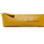 Reclaimed Fire Hose Pencil Case By Elvis & Kresse | Colour: Yellow