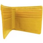 Reclaimed Fire Hose Billfold Wallet By Elvis & Kresse | Colour: Yellow