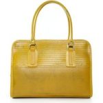 Reclaimed Fire Hose Post Bag By Elvis & Kresse | Colour: Yellow