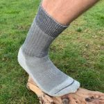 Stravaiger Midweight Merino Hiking Socks By Moggans | Size: Extra Large | Colour: Liath/Grey