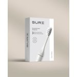 Sustainable Replacement Toothbrush Heads, Pack of 3 By Suri | Colour: Sea Mist