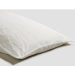 Linen Pillowcase (Pair), White By Piglet in Bed | Size: Standard